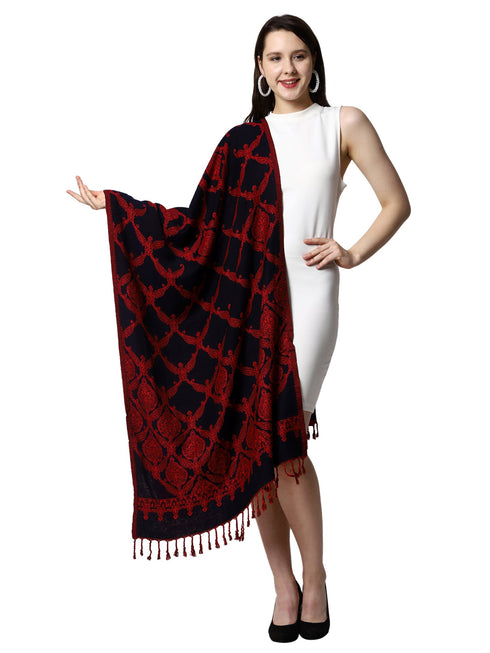 Women's Jamawar Wool Stole